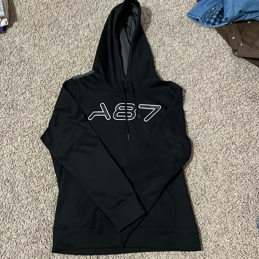 Men’s black hoodie